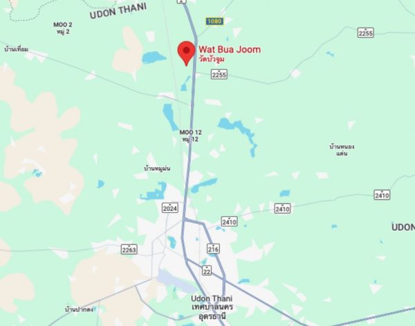 Wat Bua Joom Map